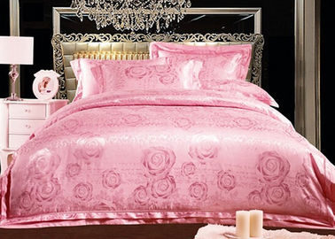 Hồng Quilt Bedding Thiết Tencel giường King Size Kích Nữ hoàng Custom Made