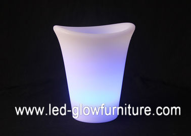 LED màu chứa thay đổi chậu ánh sáng hoa / bình với pin hoặc năng lượng mặt trời