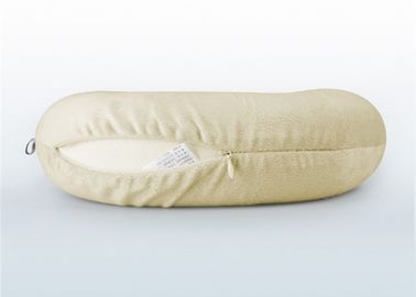 Cổ Rest Travel Pillow Relaxation Cushion Nap Với Luxury xanh Plush Velour Bìa