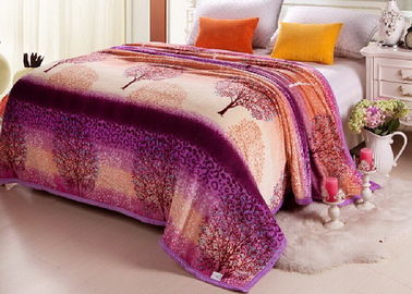 Ataya in 3d bộ đồ giường lông cừu comforter thiết lập với cạnh ràng buộc, khăn trải giường lông cừu