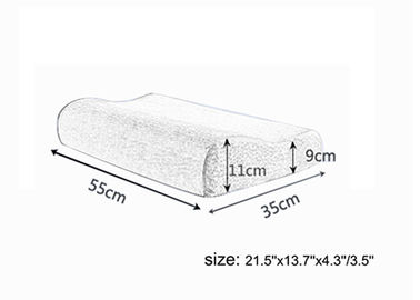 Massage / Khách sạn / Ngủ / Bộ đồ giường Memory Foam Gối 55 × 35 × 11 / 9cm