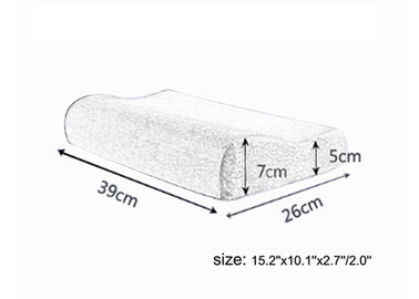 Tất cả dân Full Size Memory Foam Gối Đối với cổ / Du lịch / Massage