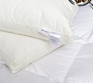 OEM cổ truông xuống Feather Pillow Insert với 2 - 4cm trắng vịt lông Lining