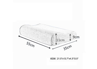 Thoải mái Đường Viền Nữ hoàng Memory Foam cổ Gối Đối với Giải trí Thời gian