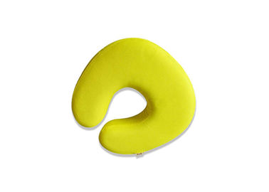 Khuyến Travel Size Small Memory Foam Gối cổ hỗ trợ, vàng