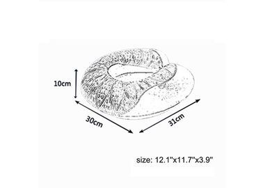 Professional Visco đàn hồi hình chữ U Memory Foam Gối Gel làm lạnh