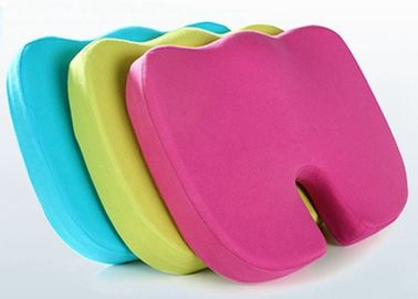 100% Carex Memory Foam xương cụt Cushion xám velboa Vải Với Anti-Slip Bìa dưới
