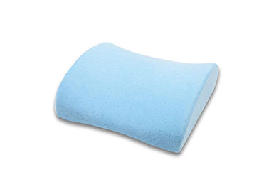 Auto thắt lưng Hỗ trợ Memory Foam lại Cushion, Blue Crystal Velvet Vải