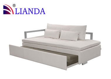 Sofa giường Với Memory Foam Mattress Toppers / HR Foam Vật liệu Washable Bìa