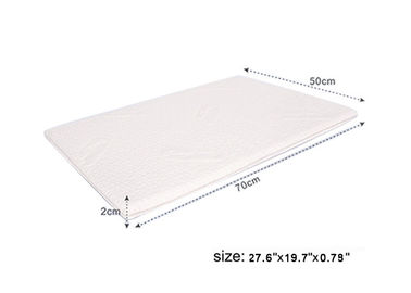 Trắng tre sợi chống trượt Memory Foam Bath Mats chỉnh