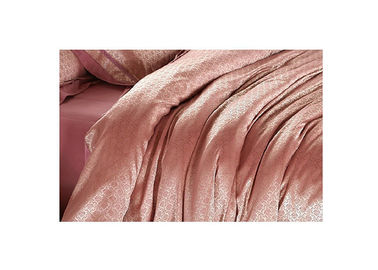 Đương đại Tencel Bedding Luxury Bed Linens Silk Quilt hồng Gối