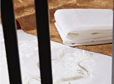 Tencel giường Cờ Luxury Hotel Bed Linen Elegant Đối với Khách sạn 4/5 Stars
