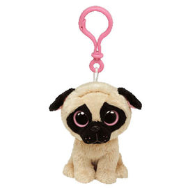 Husky Dog Thú Bông Plush Toy Keychain, Xám / trắng / gạo trắng