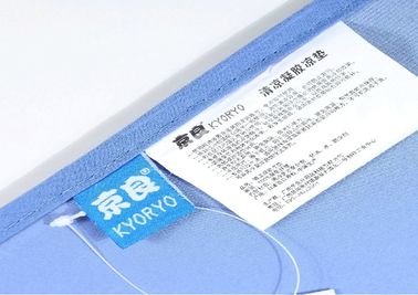 Nhiệt loại bỏ Light Blue Cooling Gel giường Pad, Soft khỏe Tatami Yoga Mat